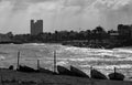 View of the city of Haifa in northwestern Israel. Royalty Free Stock Photo