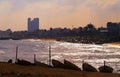 View of the city of Haifa in northwestern Israel. Royalty Free Stock Photo