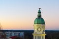 View on city hall in Athens, GA. USA Royalty Free Stock Photo