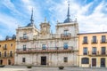 View at the City hall building of Ponferrada in Spain Royalty Free Stock Photo