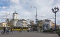 View of the city hall in Minsk Royalty Free Stock Photo