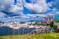 View of City Hall in Oslo, Norway Royalty Free Stock Photo