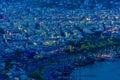 View of city and harbor in Alanya Royalty Free Stock Photo