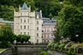 A view of the city Karlovy Vary, Czech Republic Royalty Free Stock Photo