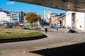 view of the city of Kassel in Summer. city of art and Documenta.