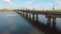 The bridge over the Dnieper River, Kiev, Ukraine