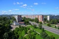 View of the city of Komsomolsk-on-Amur, Russia