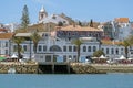 View on the city Lagos in the Algarve Portugal Royalty Free Stock Photo