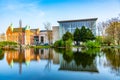 View of the city library in Malmo, Sweden