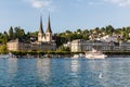 View of the city of Lucerne in Switzerland