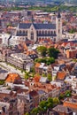 View of the city of Malines (Mechelen) Royalty Free Stock Photo