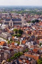 View of the city of Malines (Mechelen) Royalty Free Stock Photo