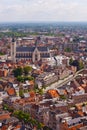 View of the city of Malines (Mechelen) Royalty Free Stock Photo