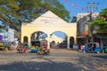 View of the city market, Negombo