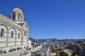 View on Marseille from Basilique Notre Dame de la Garde, France