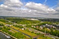 View on the city of Oberhausen, Germany