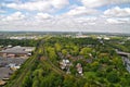 View on the city of Oberhausen, Germany