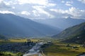 View of the city, Paro, Bhutan Royalty Free Stock Photo