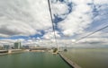 View on the city promenade. Lisboa, Portugal