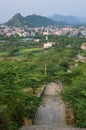 View of the city of Pushkar