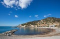 View of city of Recco , Genoa Genova Province, Liguria, Mediterranean coast, Italy Royalty Free Stock Photo