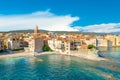 View of the city of Saint-Tropez, Provence, Cote d Azur, a popular destination for travel in Europe