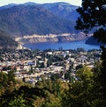 View of the city San Martin de los Andes, Patagonia, Argentina Royalty Free Stock Photo