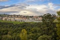 View of the city of San Vicente de la Barquera, Spain Royalty Free Stock Photo