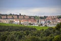 View of the city of San Vicente de la Barquera, Spain Royalty Free Stock Photo