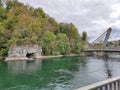 View of the city of Schaffhausen, Switzerland.