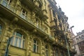 View of the city streets and architecture. Prague, Czech Republic