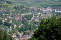 View of the city Szczawnica Royalty Free Stock Photo