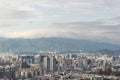 View of the city of Taipei