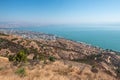 View of the city of Tiberias and The Sea of Galilee