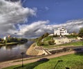 View of the city of Vitebsk Royalty Free Stock Photo