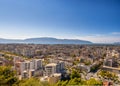 View of the city Vlore in Albania. Vlore is the second largest port city of Albania Royalty Free Stock Photo