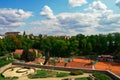 View from the city walls in TÃÂ¡bor, Czech Republic, August