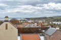 View of cityscape of Berwick-upon-Tweed, northernmost town in Northumberland at the mouth of River Tweed in England, UK Royalty Free Stock Photo
