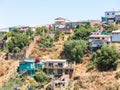 View on Cityscape of historical city Valparaiso, Chile Royalty Free Stock Photo