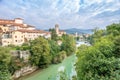 View at the Cividale del Friuli with river