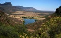 A view on the Clanwilliam dam. Western Cape, South Africa.