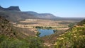 A view on the Clanwilliam dam. Western Cape, South Africa.