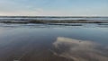 View of clear sea water in the afternoon