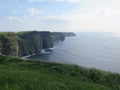 View from the cliffs of moher ireland