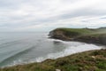 View of the cliffs and ocast in Cantabria in northern Spain