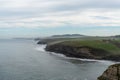 View of the cliffs and ocast in Cantabria in northern Spain