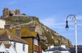 View of the Clifftop and East Hill Railway in Hastings