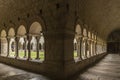 Cloister of the cathedral of Girona, Catalonia, Spain Royalty Free Stock Photo