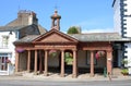 Cloister at entry to Kirkby Stephen Parish Church