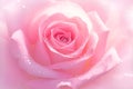 view Close up view of a stunning and fresh pink rose bloom Royalty Free Stock Photo